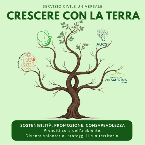 locandina crescere con la terra