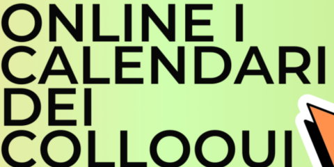 ONLINE I CALENDARI DEI COLLOQUI BANDO SERVIZIO CIVILE UNIVERSALE