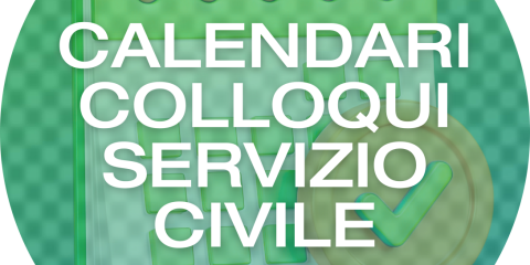 Calendari colloqui Servizio Civile