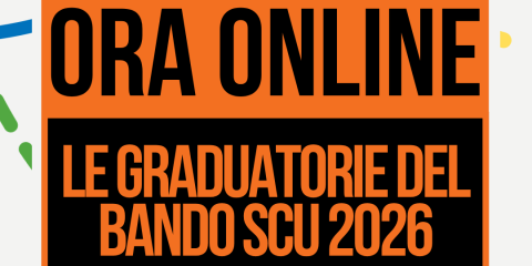 ONLINE LE GRADUATORIE PROVVISORIE BANDO SCU 2026