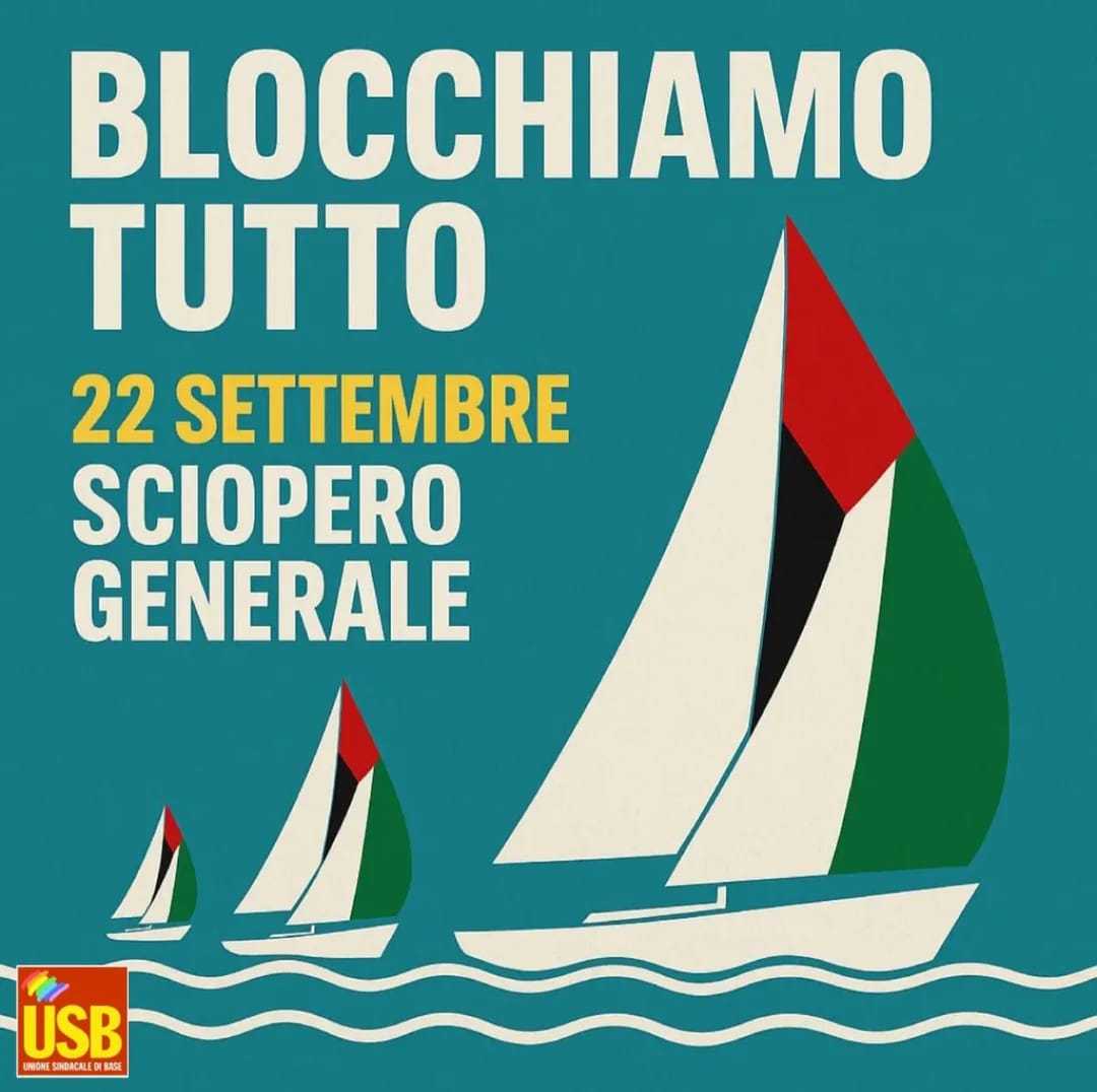 Sciopero 22 sett 2025