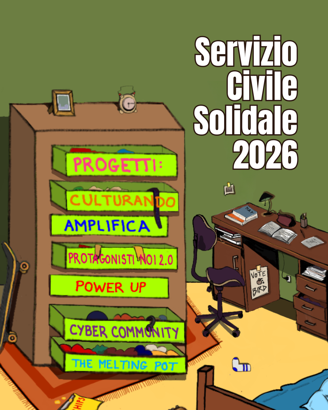 Pubblicato Bando Servizio Civile Solidale 2026