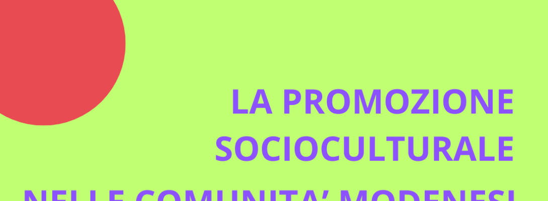 Promozione socioculturale nelle comunità modenesi
