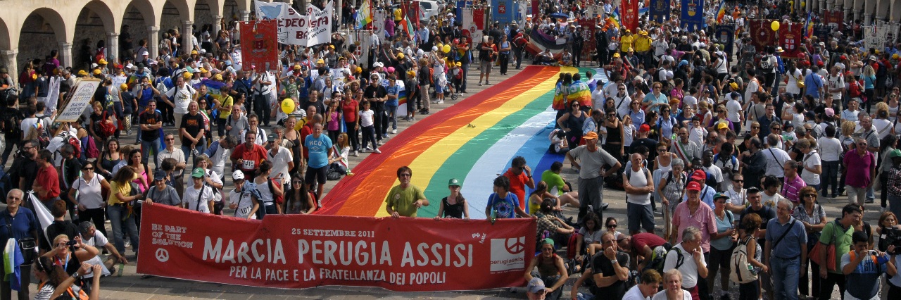 Il Movimento Nonviolento sulla Marcia Perugia Assisi |